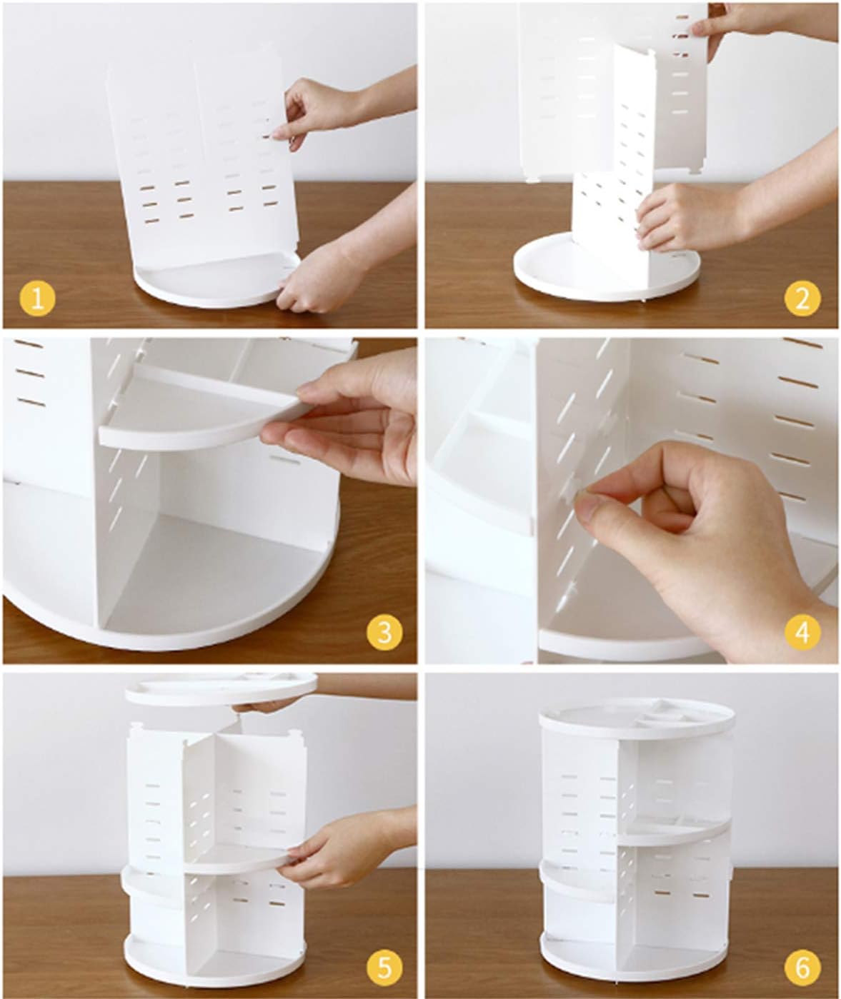 Multiple Shelves Cosmetics Organizer