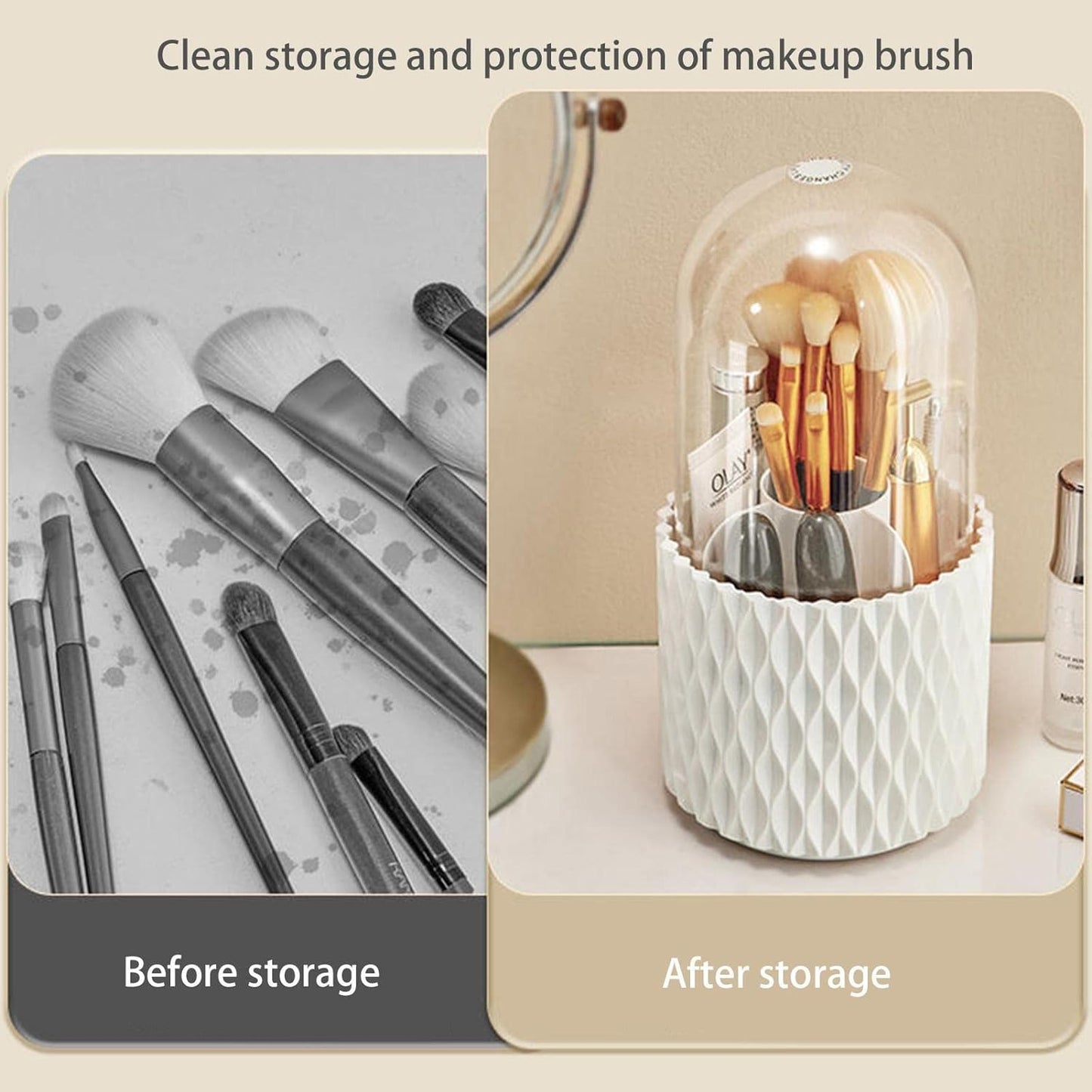 Makeup Brushes storage organizer