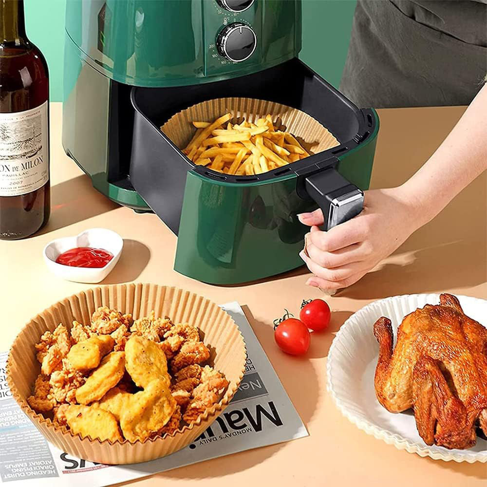 50 Sheets Disposable Air Fryer Paper Round