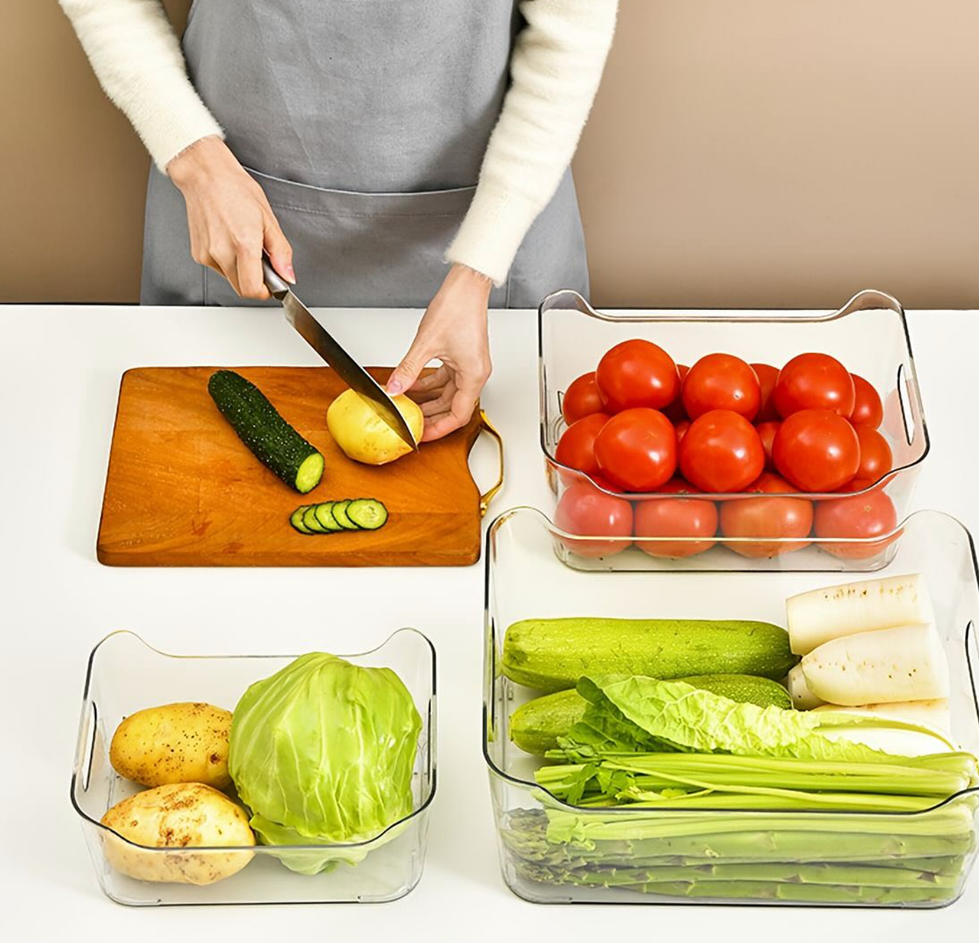 Organizer box storage