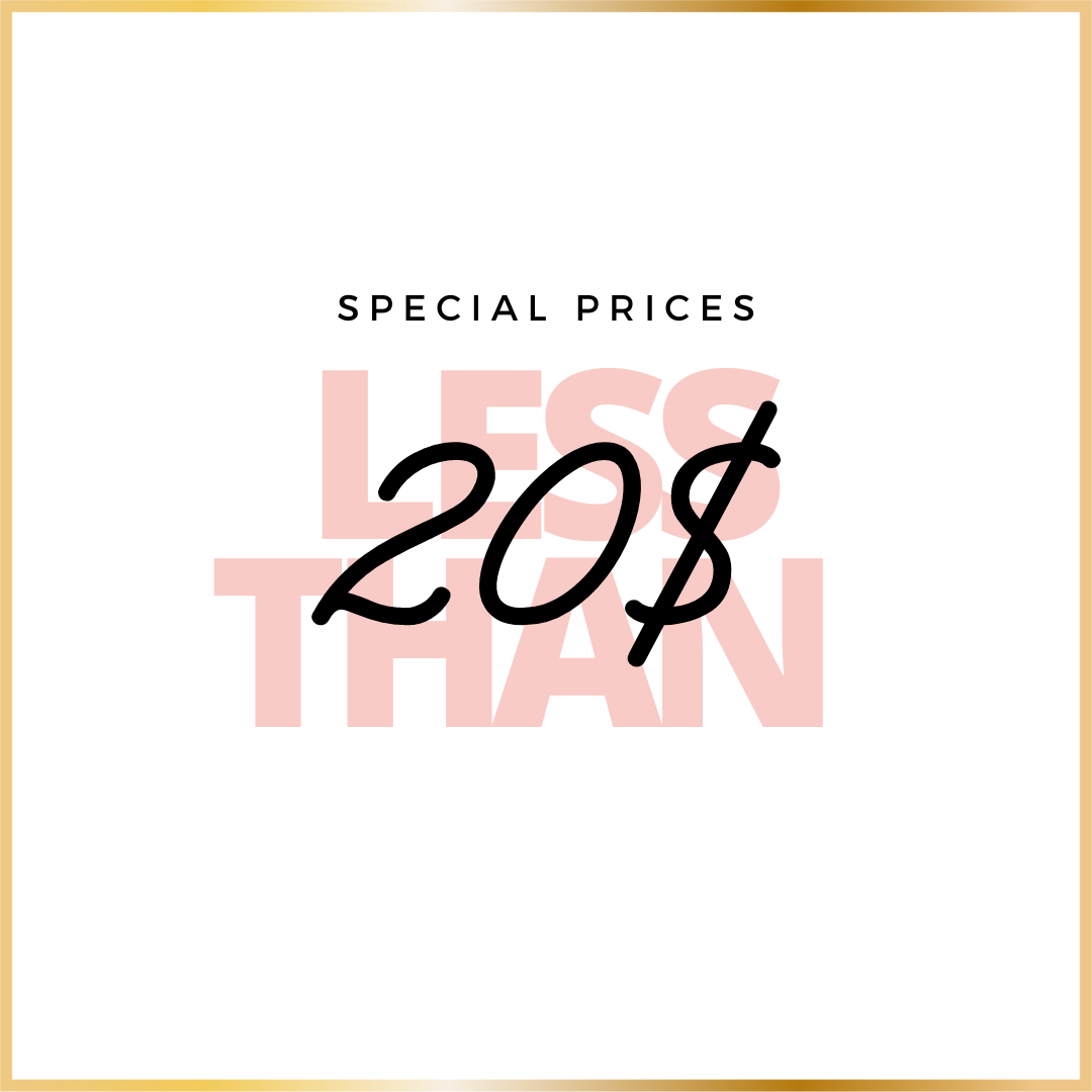 Less than $20!