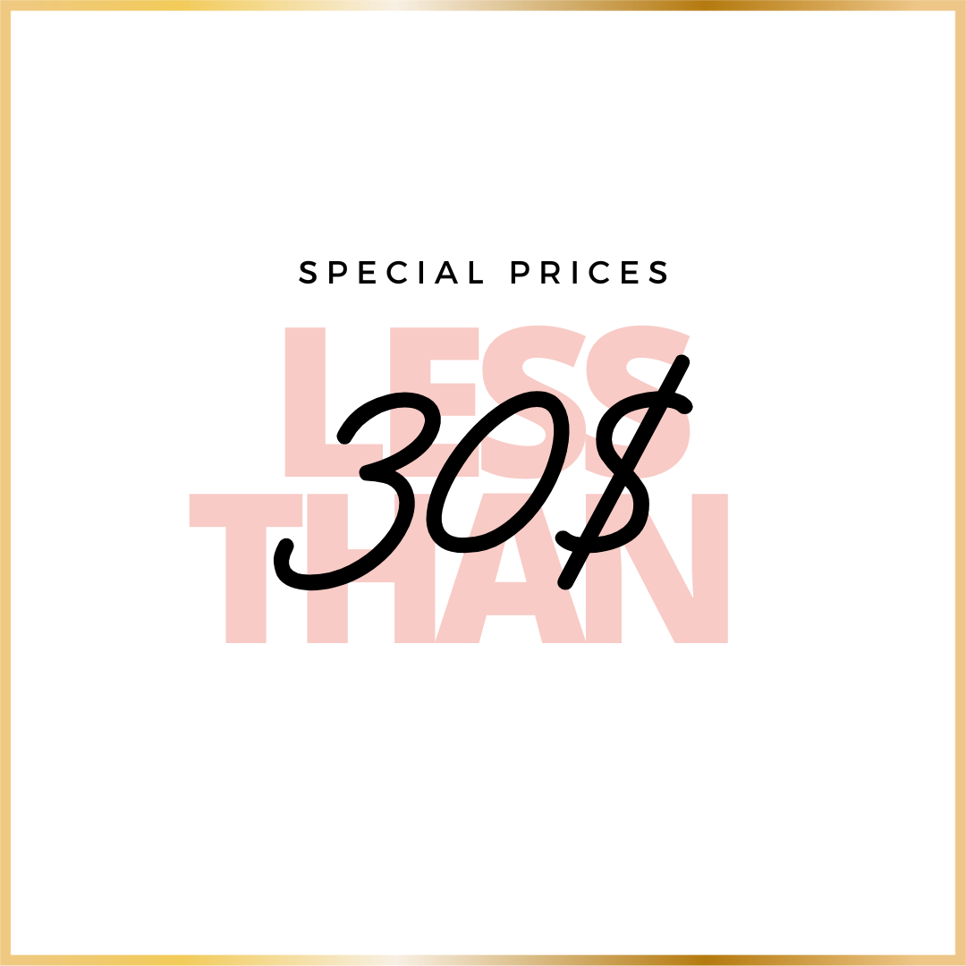 Less than $30!