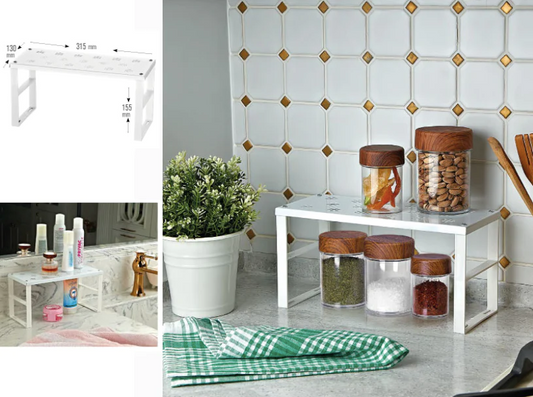 Metallic Cabinet Organizer
