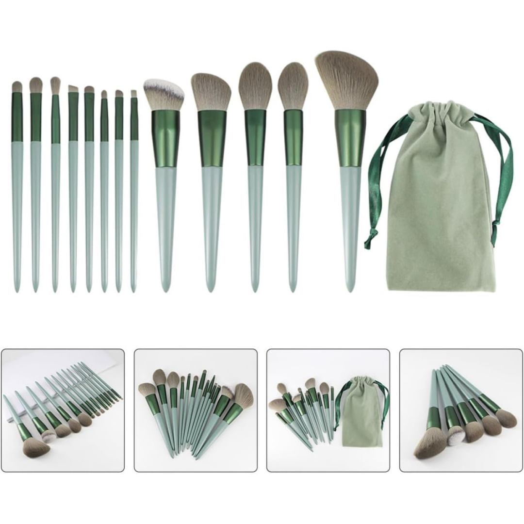 13 pcs Makeup Brushes + FREE Case