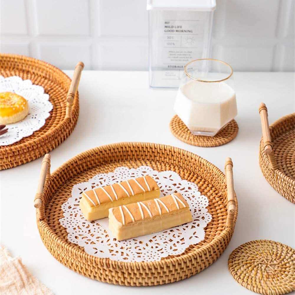 Serving Tray With Handle