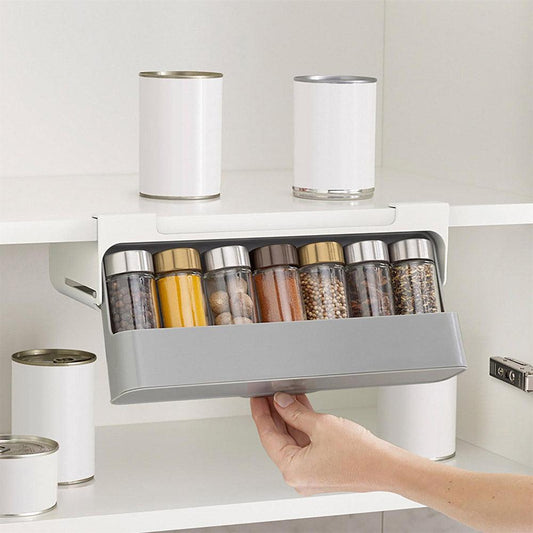 Kitchen Shelf Jars Organizer