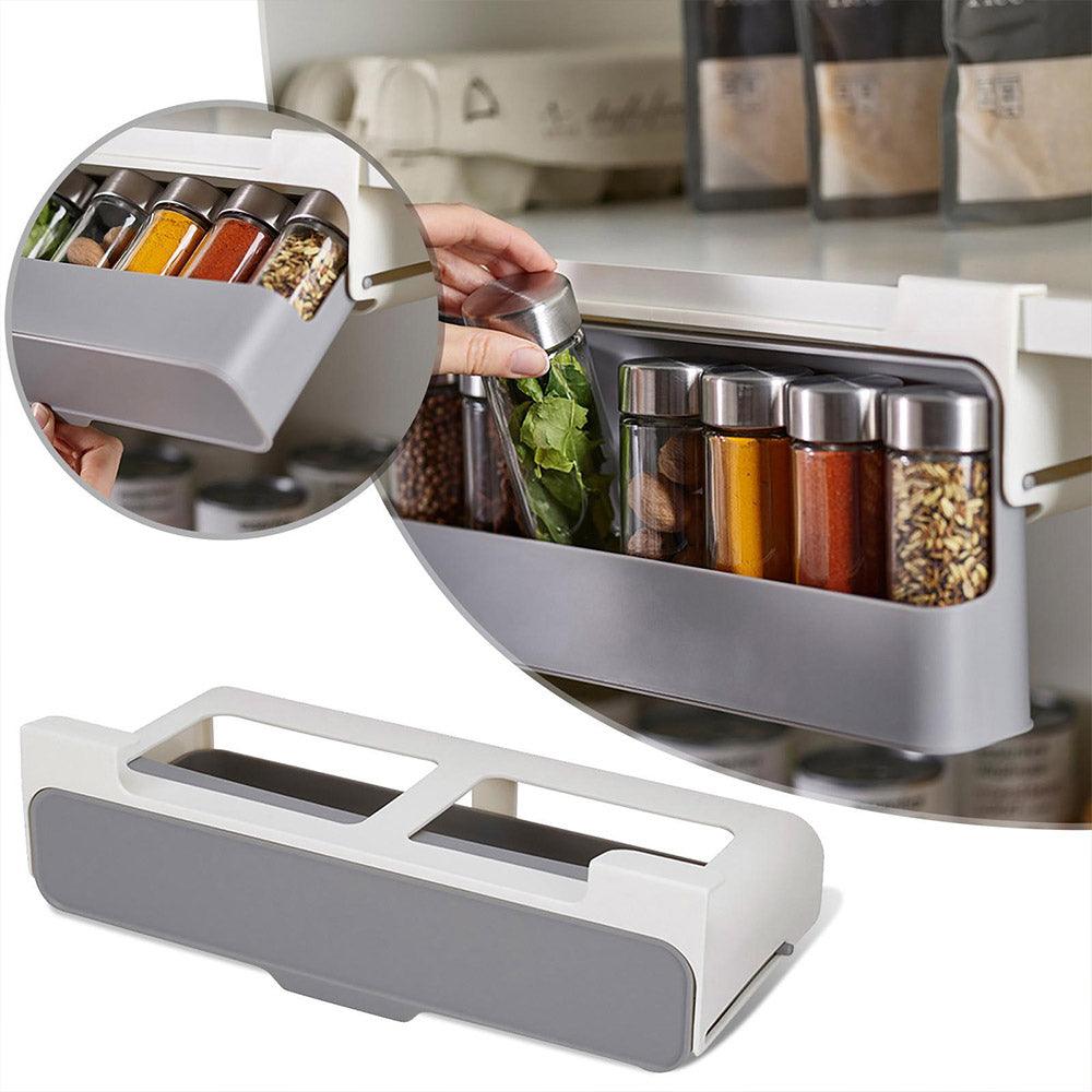 Kitchen Shelf Jars Organizer