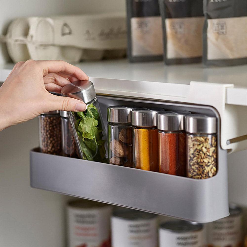 Kitchen Shelf Jars Organizer