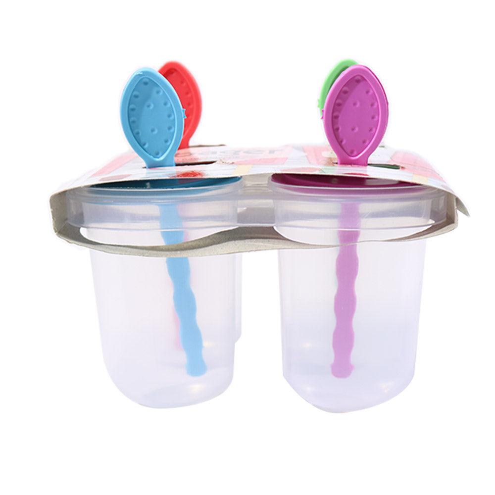 Ice Lolly Mold For Freezing 4 Pcs