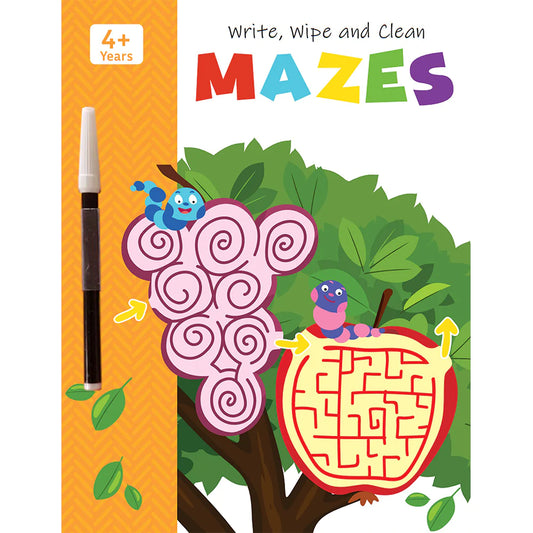 Write, Wipe And Clean Book