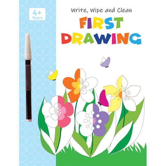 Pegasus First Drawing: Write, Wipe And Clean Book