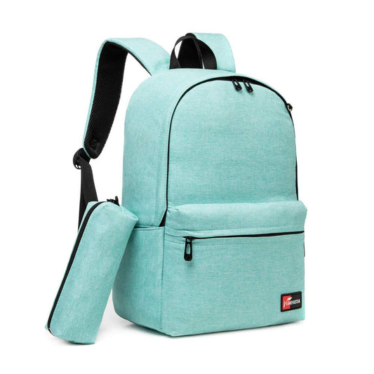 Backpack with pencil case