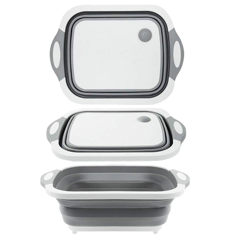 Plastic-Silicone Dish Tub