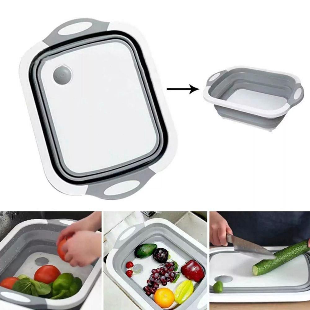 Plastic-Silicone Dish Tub