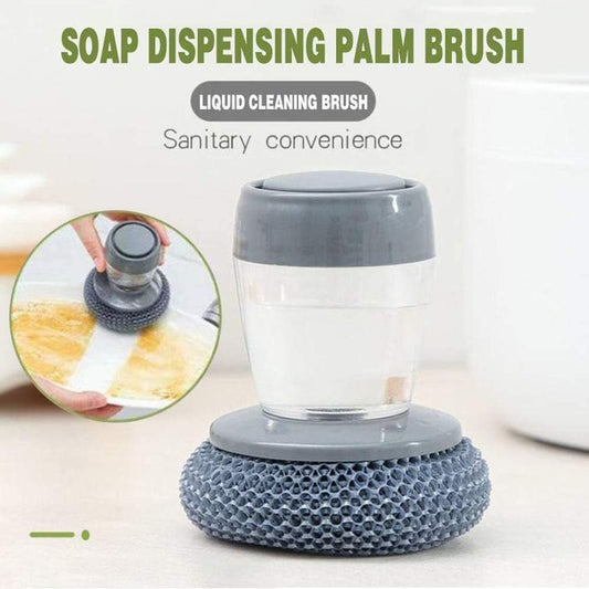 Soap Dispensing Cleaning Brush