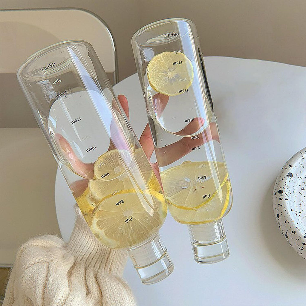 Plexi Glass Water Bottle 500ml