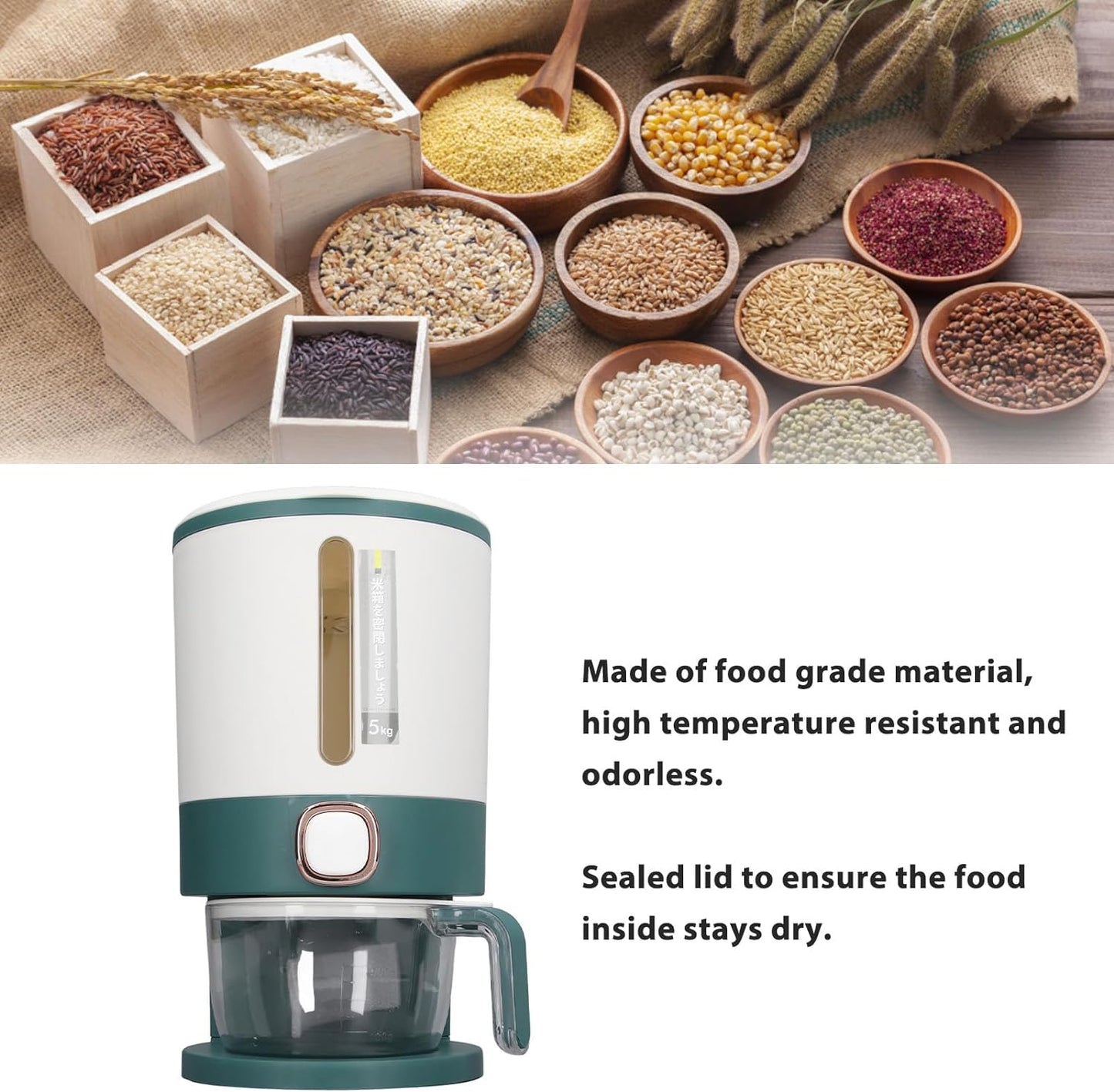 Rice/ Grain Dispenser