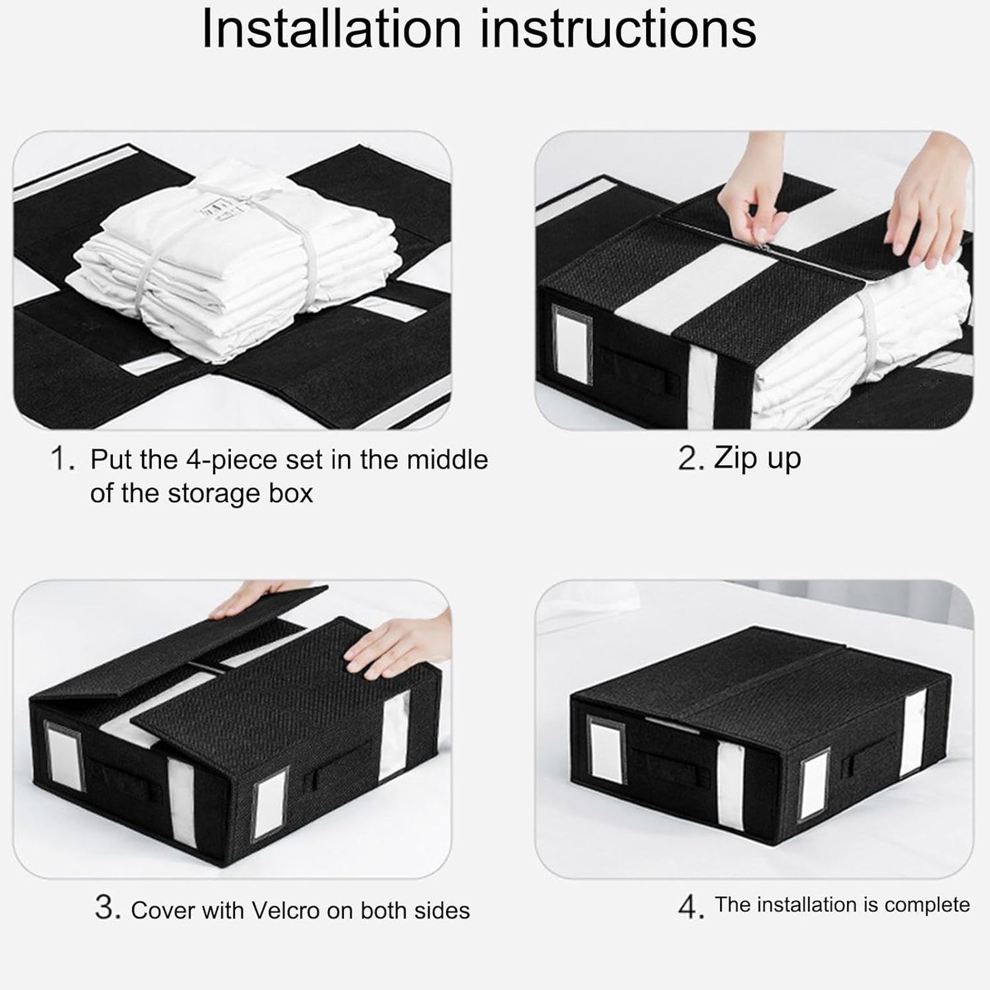 Bed Sheets Organizer Storage