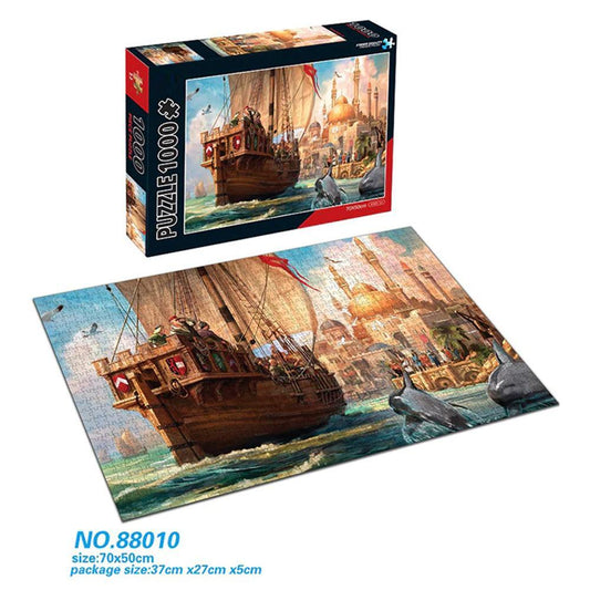 Boat Puzzle 1000 Pieces