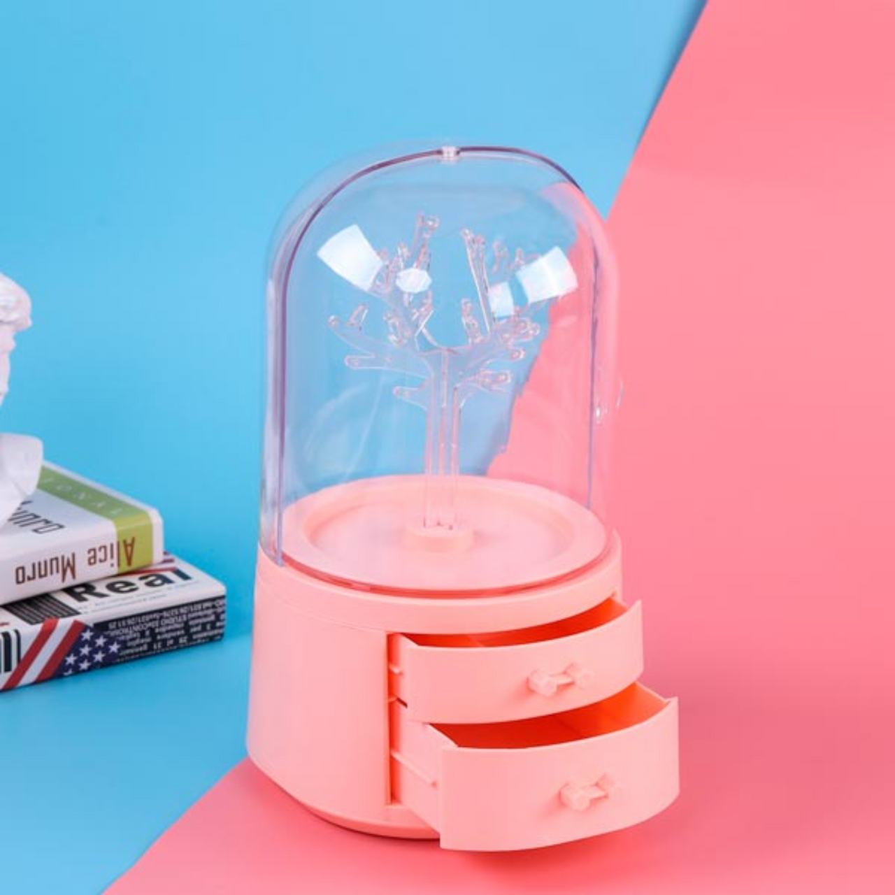 Pink Jewelry Storage Organizer