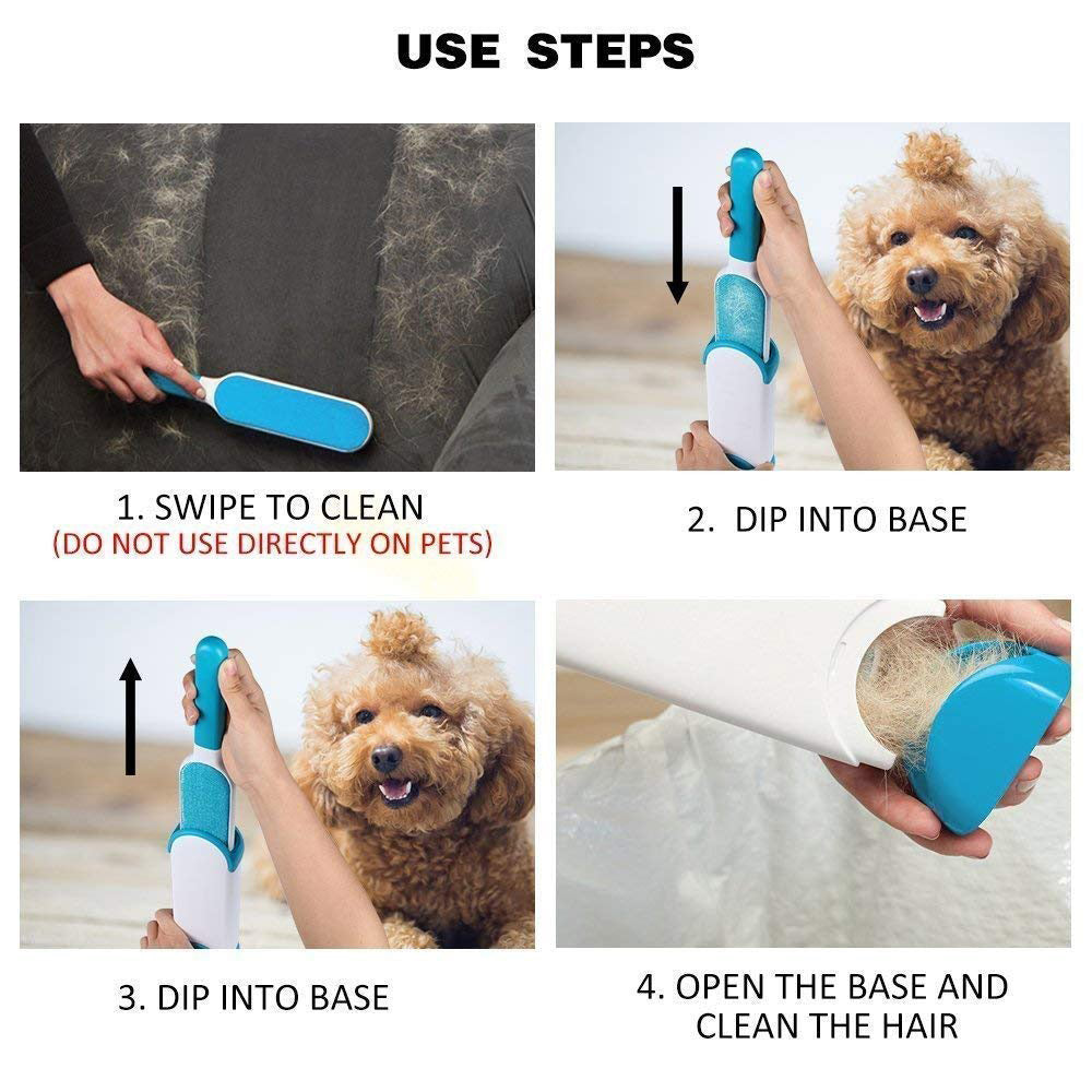 Pet fur remover brush deals