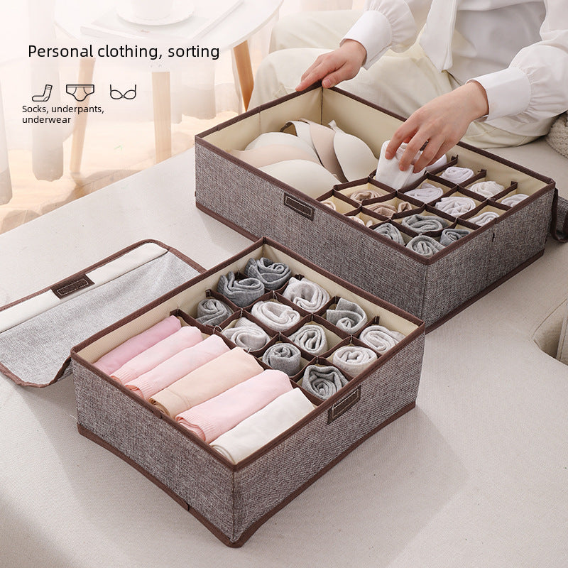 Large Clothes Storage Box with Cover