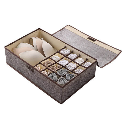 Large Clothes Storage Box with Cover