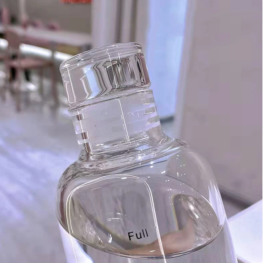 Plexi Glass Water Bottle 500ml