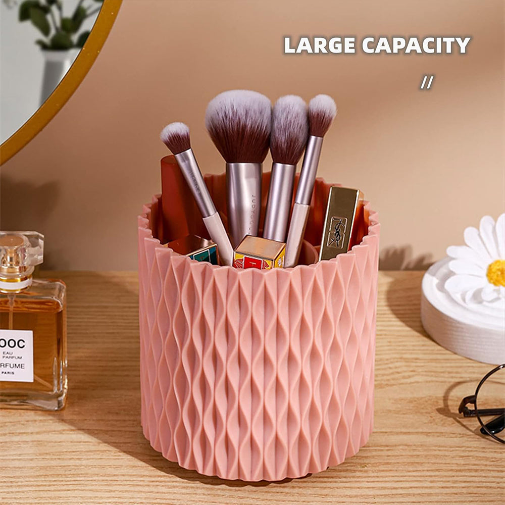 Rotatable Makeup Brush Holder Storage Organizer
