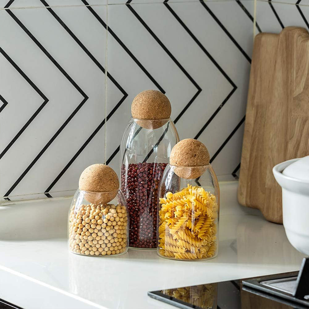 Kitchen Storage Jars With Lid