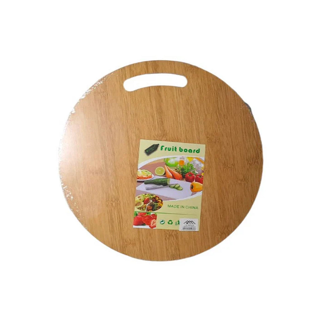 Bamboo Wood Round Cutting Board