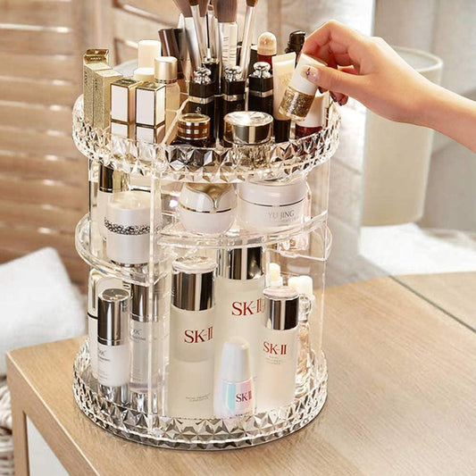 360 Degree Rotating Cosmetic Organizer