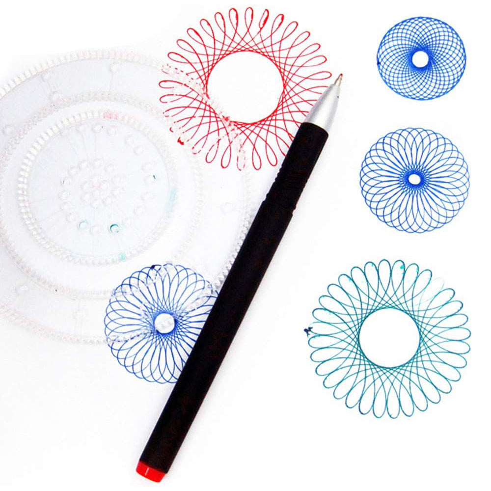 Spirograph Standard Stationery Design Ruler